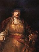 Rembrandt, Self-Portrait